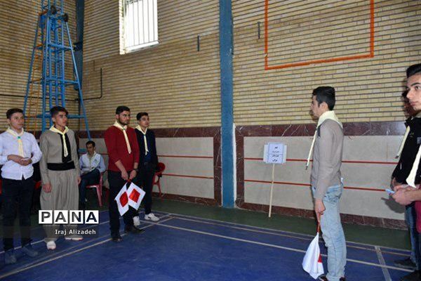 مانور تشکیلاتی یاوران انقلاب در شهرستان دیواندره