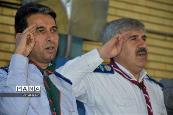 مانور تشکیلاتی یاوران انقلاب در شهرستان دیواندره