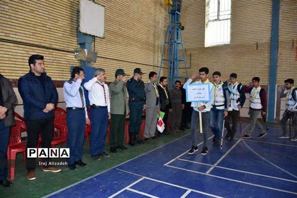 مانور تشکیلاتی یاوران انقلاب در شهرستان دیواندره