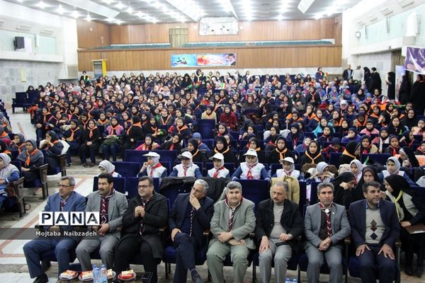مانور تشکیلاتی پیشتازان خراسان رضوی با عنوان «یاوران انقلاب، رهروان ولایت» - 1