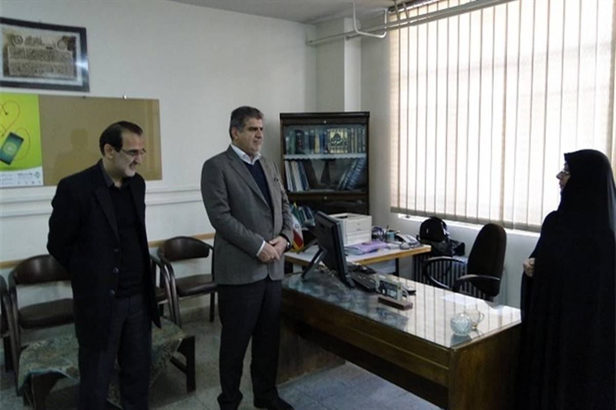 بازدید سرزده مدیر کل آموزش و پرورش شهر تهران از آموزش و پرورش منطقه15