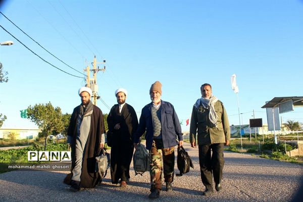 حضور دانش‌آموزان قمی در اردوی راهیان نور