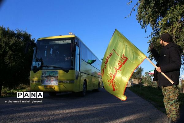 حضور دانش‌آموزان قمی در اردوی راهیان نور