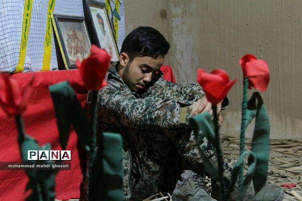 حضور دانش‌آموزان قمی در اردوی راهیان نور
