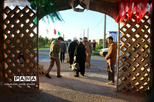 حضور دانش‌آموزان قمی در اردوی راهیان نور