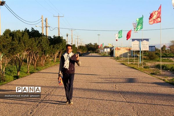 حضور دانش‌آموزان قمی در اردوی راهیان نور