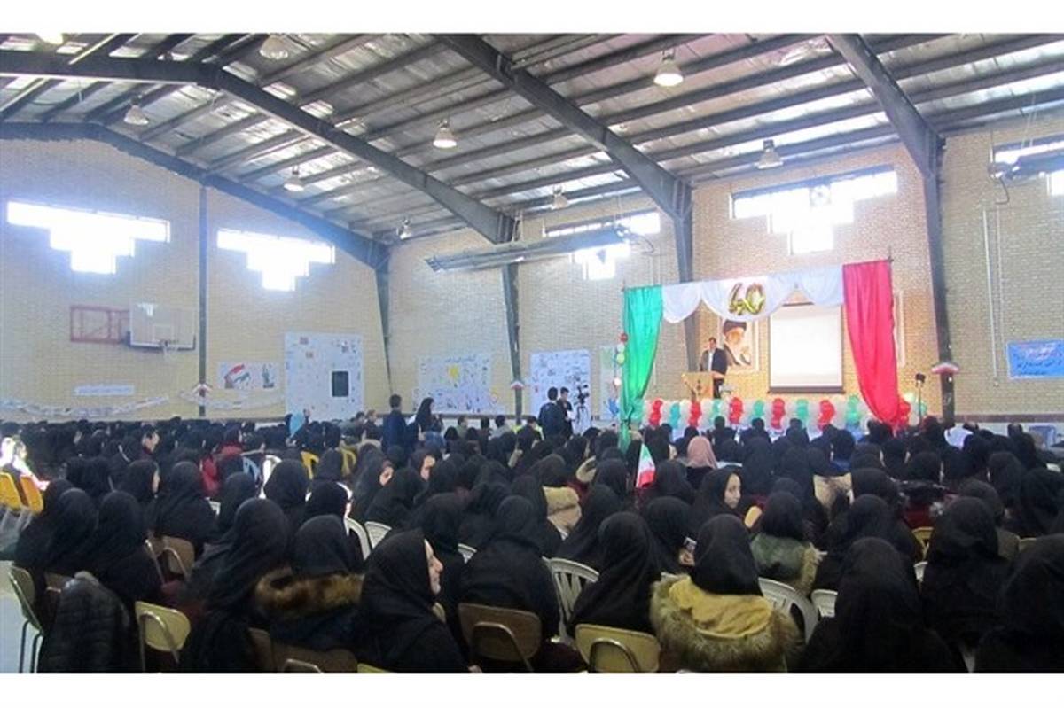 جشن با شکوه 40 سالگی انقلاب اسلامی در منطقه انگوران برگزار شد