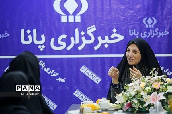 حضور زهرا نژادبهرام عضو شورای شهر تهران در خبرگزاری پانا