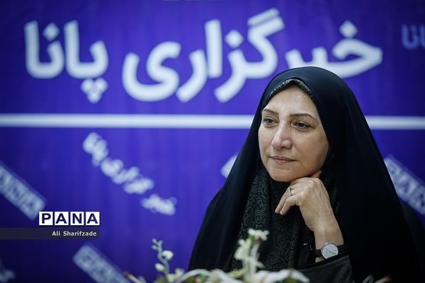 حضور زهرا نژادبهرام عضو شورای شهر تهران در خبرگزاری پانا