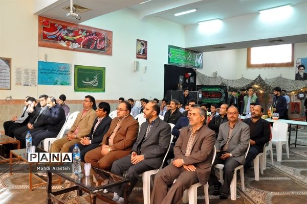 افتتاح مدرسه انقلاب  در هنرستان فنی و نمونه دولتی البرز