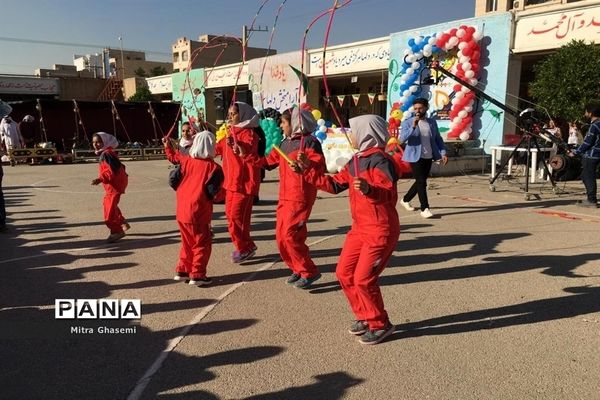 اختتامیه پنجمین المپیاد ورزشی درون مدرسه‌ای خوزستان در مدرسه دخترانه مهشاد شیرازی ناحیه ۴ اهواز