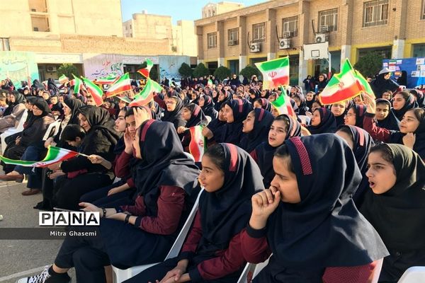 اختتامیه پنجمین المپیاد ورزشی درون مدرسه‌ای خوزستان در مدرسه دخترانه مهشاد شیرازی ناحیه ۴ اهواز