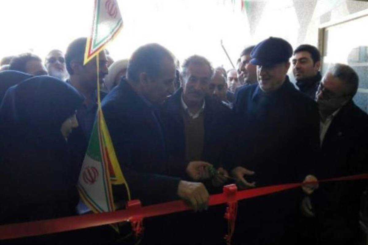 مدرسه خیر ساز شهدای عمید آباد افتتاح شد