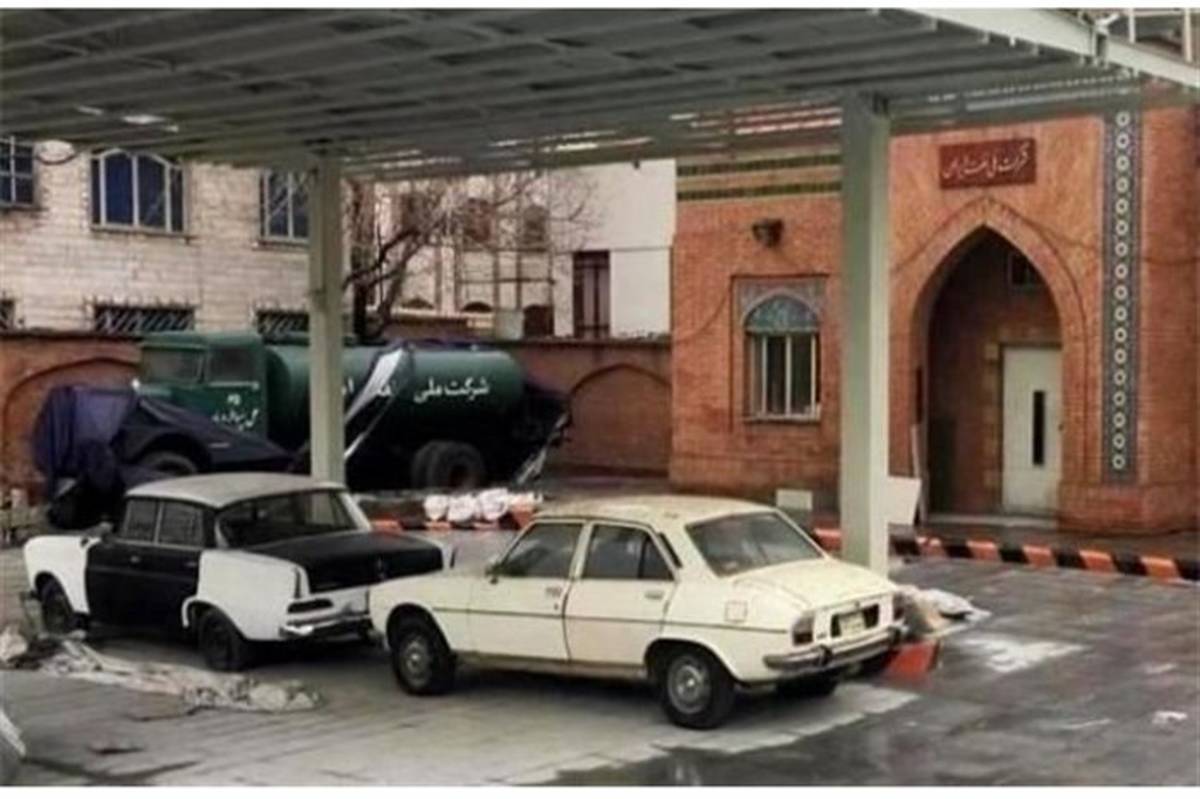 خودرو شخصی شهید تندگویان به موزه پمپ بنزین دروازه دولت منتقل شد +تصویر