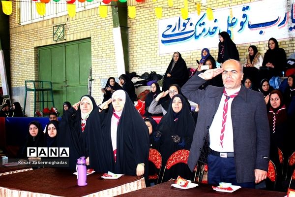 مانور تشکلاتی یاوران انقلاب شهرستان رباط کریم