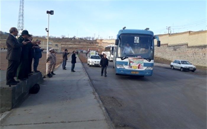 اعزام کاروان راهیان نور دانش آموزی مراغه به مناطق جنوب کشور