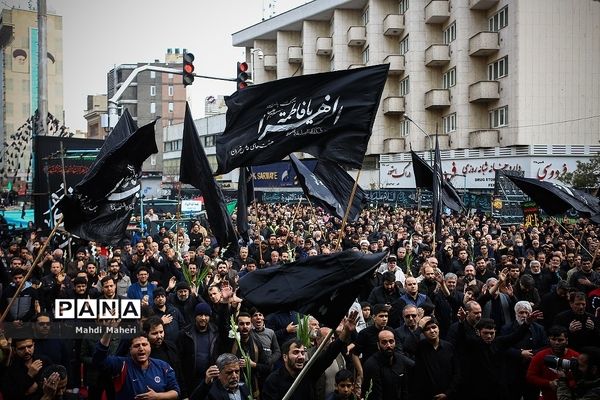 تجمع فاطمیون در تهران