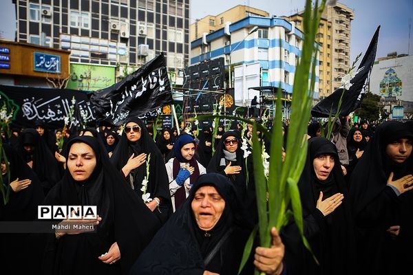 تجمع فاطمیون در تهران