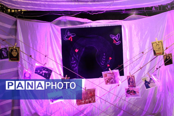 اولین سالگرد تدفین شهید گمنام پارک بزرگ شهر یزد