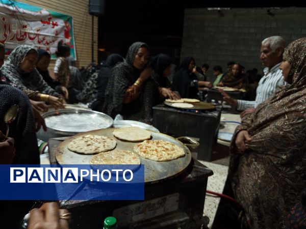 برپایی موکب خودجوش مردمی در مسجد صاحب‌‌‌الزمان لردمنجلی میناب