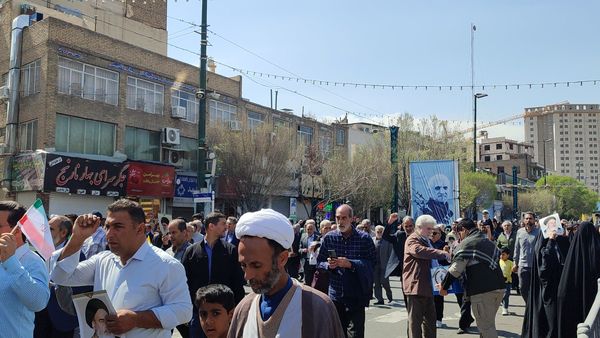 حماسه آفرینی مردم غیور مشهد در راهپیمایی روز جهانی قدس