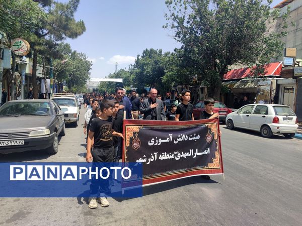 سوگواره احلی من‌‌العسل با حضور دانش‌آموزان آذرشهری 