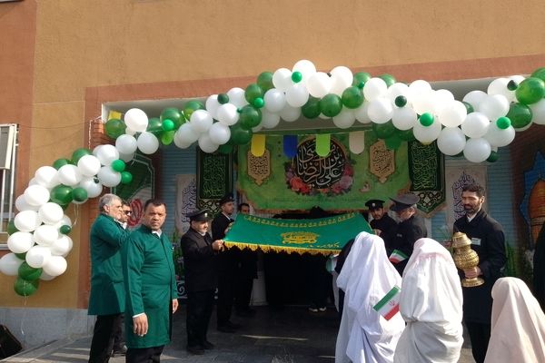 جشن ولادت حضرت رقیه در مدرسه طهوریان۲ ناحیه پنج
