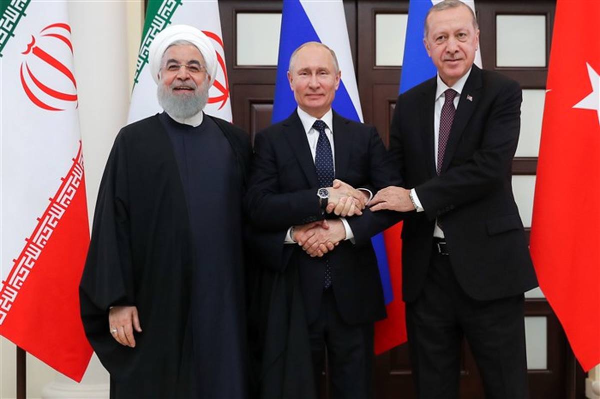 بیانیه مشترک ایران، روسیه و ترکیه منتشر شد: دفاع سه کشور از تمامیت ارضی سوریه
