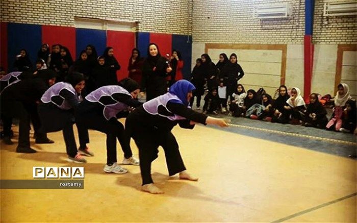 برگزاری مسابقات ورزشی بانوان به مناسبت دهه فجردرشهرستان حمیدیه