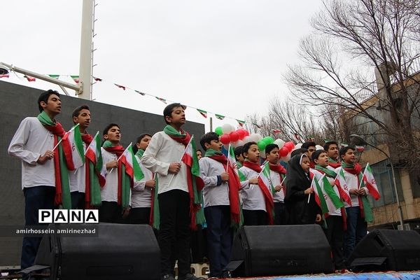 جشن چهل سالگی انقلاب در یزد