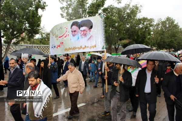 مراسم راهپیمایی 22 بهمن در بوشهر-1