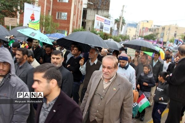 مراسم راهپیمایی 22 بهمن در بوشهر-1