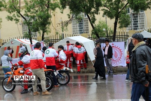 مراسم راهپیمایی 22 بهمن در بوشهر-1