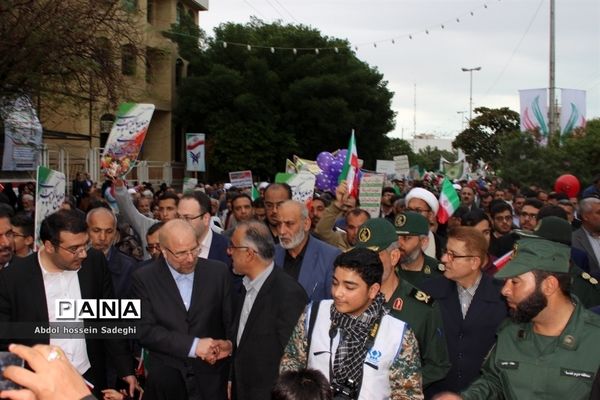 مراسم راهپیمایی 22 بهمن در بوشهر -2