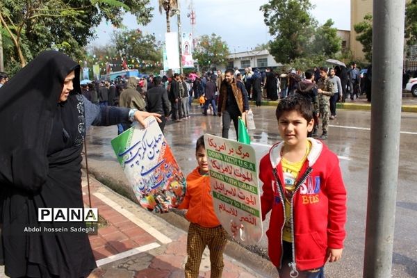 مراسم راهپیمایی 22 بهمن در بوشهر -2