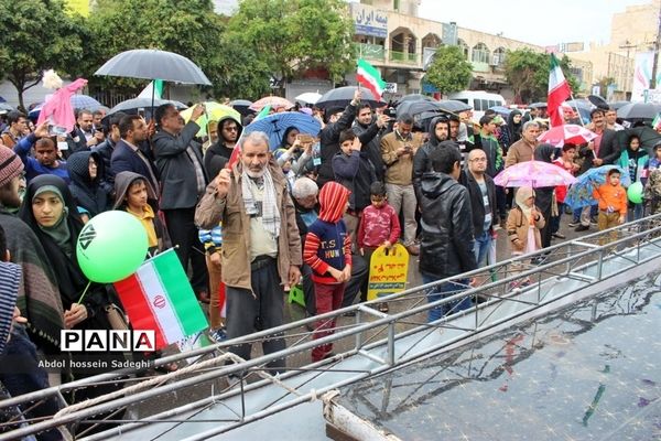 مراسم راهپیمایی 22 بهمن در بوشهر -2