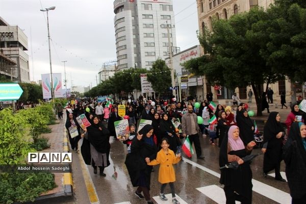 مراسم راهپیمایی 22 بهمن در بوشهر -2