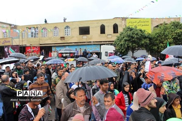 مراسم راهپیمایی 22 بهمن در بوشهر -2