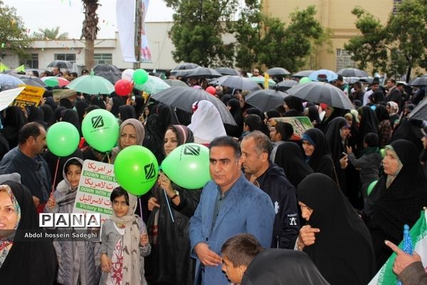 مراسم راهپیمایی 22 بهمن در بوشهر -2