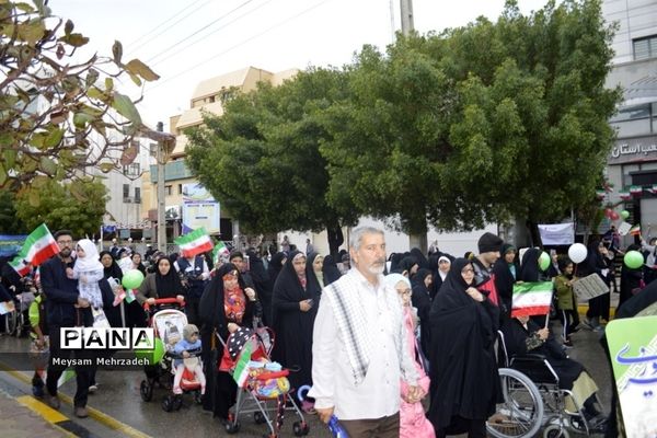 مراسم راهپیمایی 22 بهمن در بوشهر-3