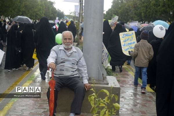 مراسم راهپیمایی 22 بهمن در بوشهر-3