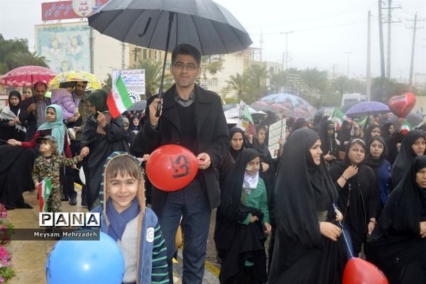 مراسم راهپیمایی 22 بهمن در بوشهر-3