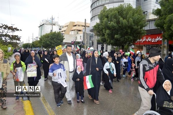 مراسم راهپیمایی 22 بهمن در بوشهر-3