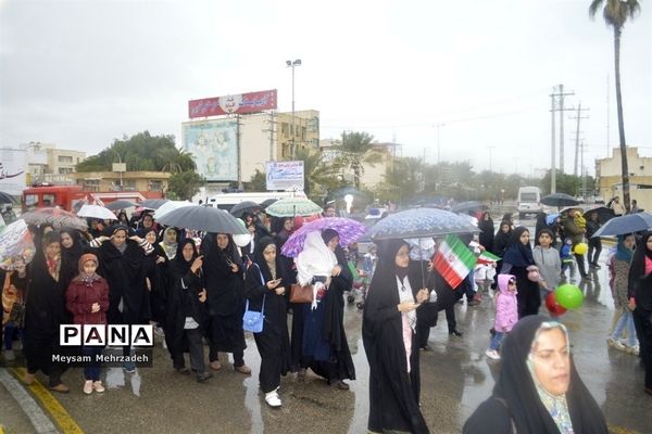 مراسم راهپیمایی 22 بهمن در بوشهر-3