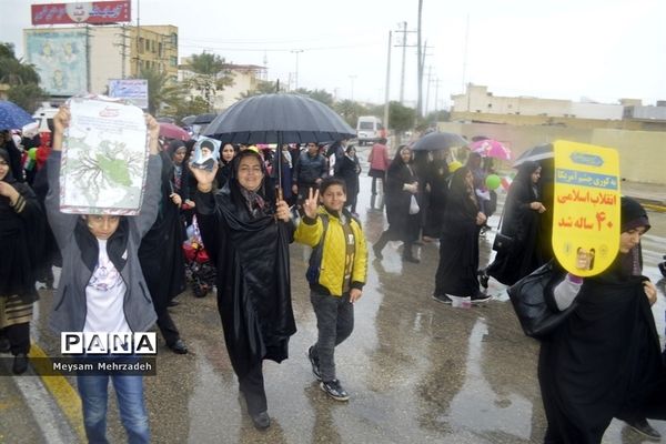 مراسم راهپیمایی 22 بهمن در بوشهر-3