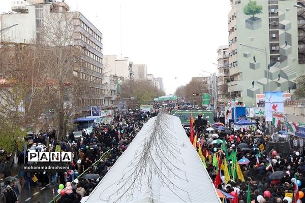 راهپیمایی 22 بهمن در شهرری