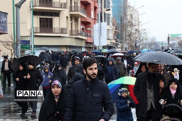 راهپیمایی 22 بهمن در شهرری