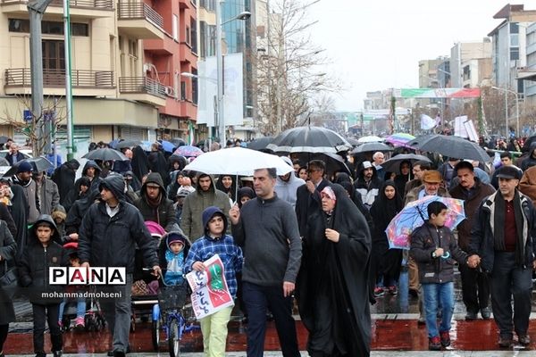 راهپیمایی 22 بهمن در شهرری