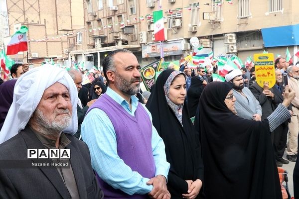 چهلمین راهپیمایی 22 بهمن در اهواز
