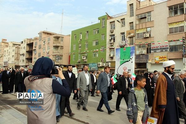 چهلمین راهپیمایی 22 بهمن در اهواز